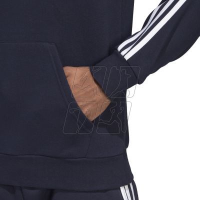 5. Sweatshirt adidas Essentials 3 Stripes Pullover French Terry black M DU0499