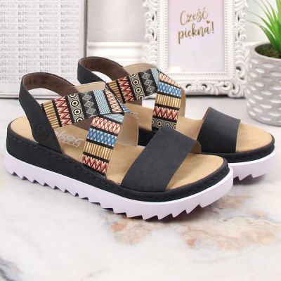 9. Rieker V44G8-14 W RKR533A Sandals