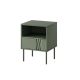 TRESSE bedside table 2 pcs 44x40x53 matt green