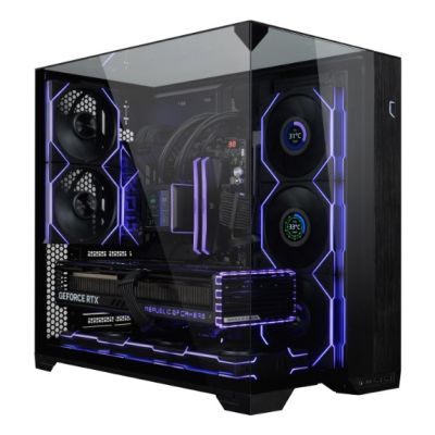3. Lian Li Uni Fan TL Computer Case, Processor Fan 14 cm Black 1 pc.