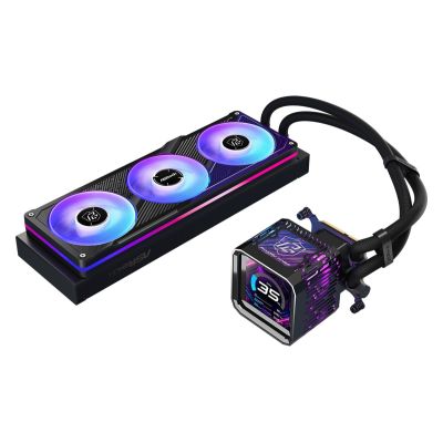 16. ASRock Phantom Gaming 360 LCD Cooler
