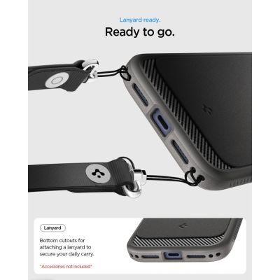 6. Spigen Rugged Armor MagSafe Case for iPhone 18 Pro Max / 17 Pro Max - Gray