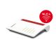 2. FRITZ!Box 7530 AX Wireless Router Gigabit Ethernet Dual-band (2.4 GHz/5 GHz) Gray, Red, White