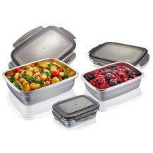 Set of 3 GEFU PREPPO G-89522 containers