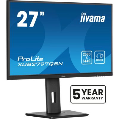 IIYAMA monitor 68.5cm (27") XUB2797QSN-B2 16:9 HDMI+DP+USB-C