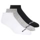 Skechers 3pk Unisex Non Terry No Show S114041-107 White 39-42