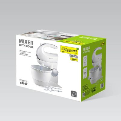 4. Mixer with rotating bowl 600W MR-556 MAESTRO