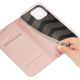 9. Dux Ducis Skin Pro iPhone 16 Pro Max Case with Flip and Card Slot - Pink