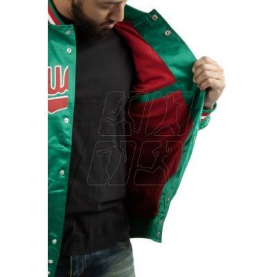 6. Mitchell &amp; Ness NBA Milwaukee Bucks Lightweight Jacket M STJKMG18013-MBUDKGN