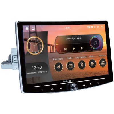 3. BLOW CP01 1DIN 10" Android/Wi-Fi/GPS/CARPLAY Rotating Car Radio