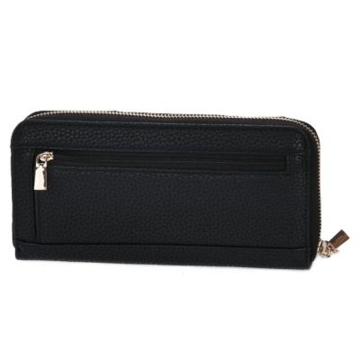 2. GUESS WOMEN'S WALLET BLACK BRENTON
