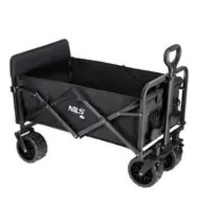 Nils Extreme Beach Transport Trolley up to 100kg Black Nils camp nc1608 160l