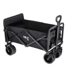 Nils Extreme Beach Transport Trolley up to 100kg Black Nils camp nc1608 160l