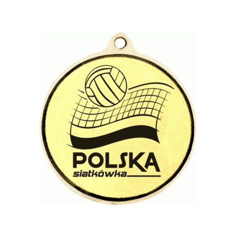 9. Gold medal - running - laser engraved steel medal - RMI