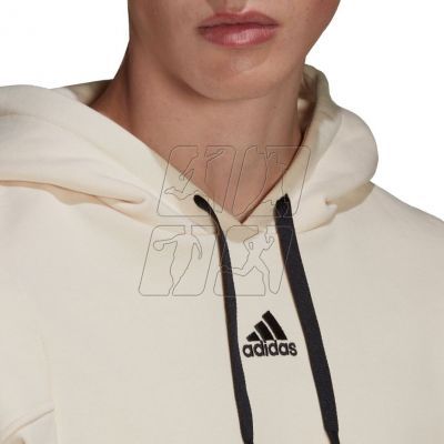 4. Adidas Studio Lounge Fleece Hoodie M HB0483