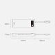 28. Baseus Metal Gleam 11in1 multifunctional USB Type C HUB - 3x USB 3.2 Gen 1 5Gbps / USB Type C PD 100W / 3.5 mm mini jack AUX / VGA Full HD 60Hz / 2x HDMI 4K 30Hz / TF and SD card reader / RJ45 1Gbps gray (CAHUB-CT0G)
