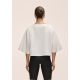 3. Casall Aria Cropped Boatneck Women's T-Shirt White