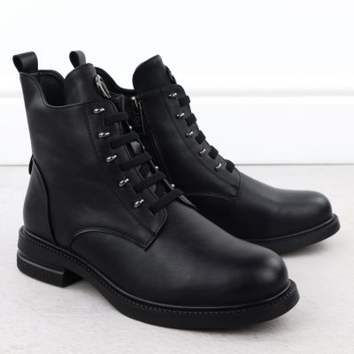 4. Black Women’s Ankle Boots Vinceza 26-58578