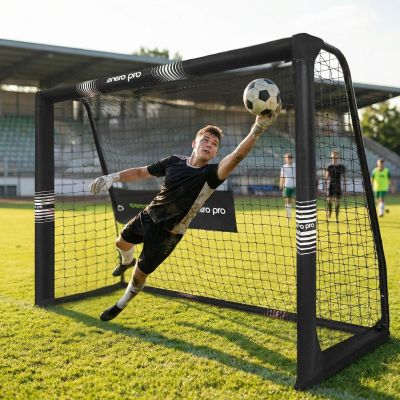 13. FOOTBALL GOAL WITH NET 240x160x85CM ENERO PRO