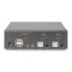 3. DIGITUS KVM SWITCH 2 PORT HDMI, 4K 30HZ DS-12870