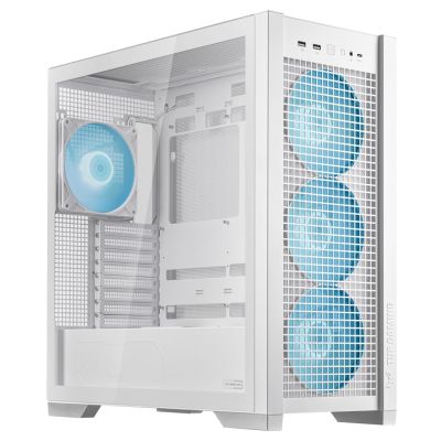 2. Asus TUF GAMING GT302 TG ARGB WHITE Case