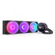 NZXT Kraken Elite 420 RGB Processor All-in-One Liquid Cooler 14cm Black 1 pc.