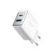Joyroom JR-TCF15 network charger USB-C / USB-A 30W - white