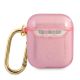 2. Guess GUA2UCG4GP AirPods cover pink/pink Glitter Collection