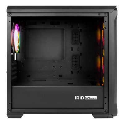 47. NATEC Genesis Irid 503 ARGB NPC-1559 Case (Micro ATX. Mini ITX; Black)