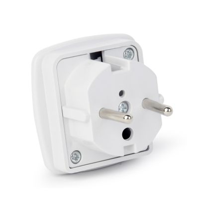 5. GEMBIRD A-AC-UKEU-001 Adapter (English F - PL (10A) M; white)