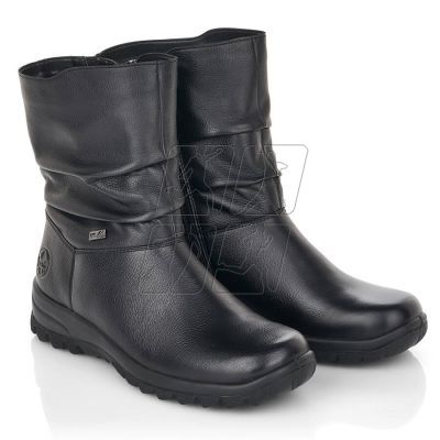 15. Waterproof leather boots insulated with wool Rieker TEX W RKR617