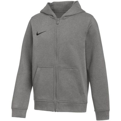 3. Nike Park 26 Fleece Full-Zip Hoodie for Kids, Dark Gray IB1232 063