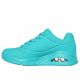 5. Women’s Skechers Uno Stand On Air Green Sneakers (73690-TURQ)