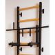 16. BENCHK PB3B 6-Handle Adjustable Metal Pull-Up Bar