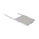 7. LANBERG SLIDING SHELF FOR 19" RACK CABINETS 500 MM GREY (1U/445 X 500 MM, LOAD CAPACITY UP TO 35 KG, 4-POINT MOUNTING)