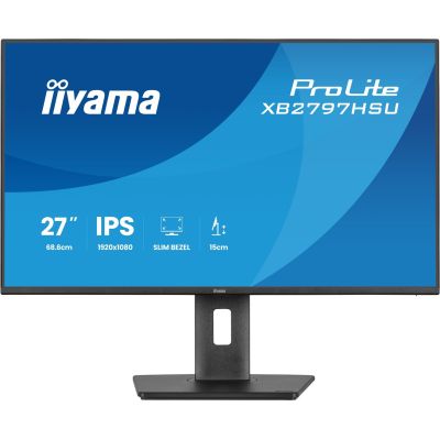 26. iiyama ProLite XB2797HSU-B1 computer monitor 68.6 cm (27") 1920 x 1080 px Full HD LED Black