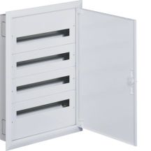 Hager fw2 Flush-mounted distribution board with PE/N terminals 4R/96M (4x24) class I IP30