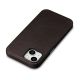 9. iCarer Oil Wax Premium Leather Case iPhone 14 Plus Magnetic Leather Case with MagSafe Brown (WMI14220703-BN)