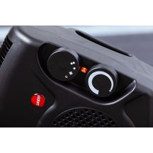 ELDOM FAN HEATER HL8C TERMII 2000W, BLACK, SMOOTH TEMPERATURE REGULATION, THERMOSTAT, COLD AIR