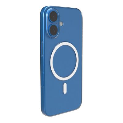 4. Puro 03 Mag MagSafe Silicone Case for iPhone 16 - Transparent