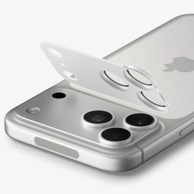 20. Spigen Optik Pro XL GLAS.TR EZ FIT Tempered Glass for iPhone 18 Pro - Silver