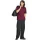 5. Men's adidas Essentials Small Logo Single Jersey Burgundy KF2403