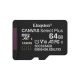 3. KINGSTON microSDXC 64GB Canvas Select Plus 3 + ADP