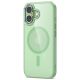 2. Tech-Protect MagMat MagSafe Case for iPhone 17 - Transparent Green