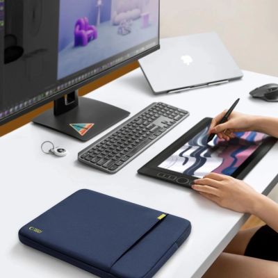 11. Tech-Protect Defender Laptop Bag 13-14 - Navy Blue