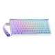 16. gasket HERO84 HE keyboard White+Purple+Gradient+LIGHT JadeKing switch RGB AULA