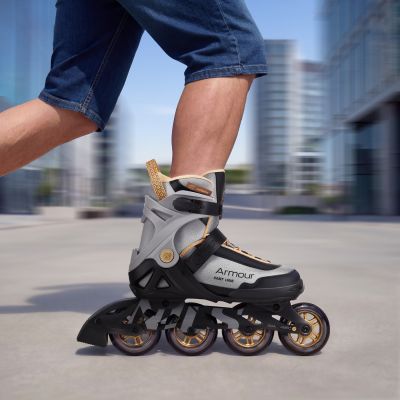 4. NA22151 ARMOUR GRAY ROLLER SKATES SIZE 42 NILS EXTREME