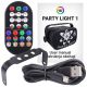 4. LIGHT4ME PARTY LIGHT 1 - LED effect, disco laser UV lighting