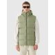 11. Men's down vest with natural filling 4F 4FWAW24TVJAM148-43S
