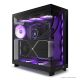 16. NZXT H6 FLOW RGB MIDI TOWER COMPUTER CASE WITH WINDOW BLACK